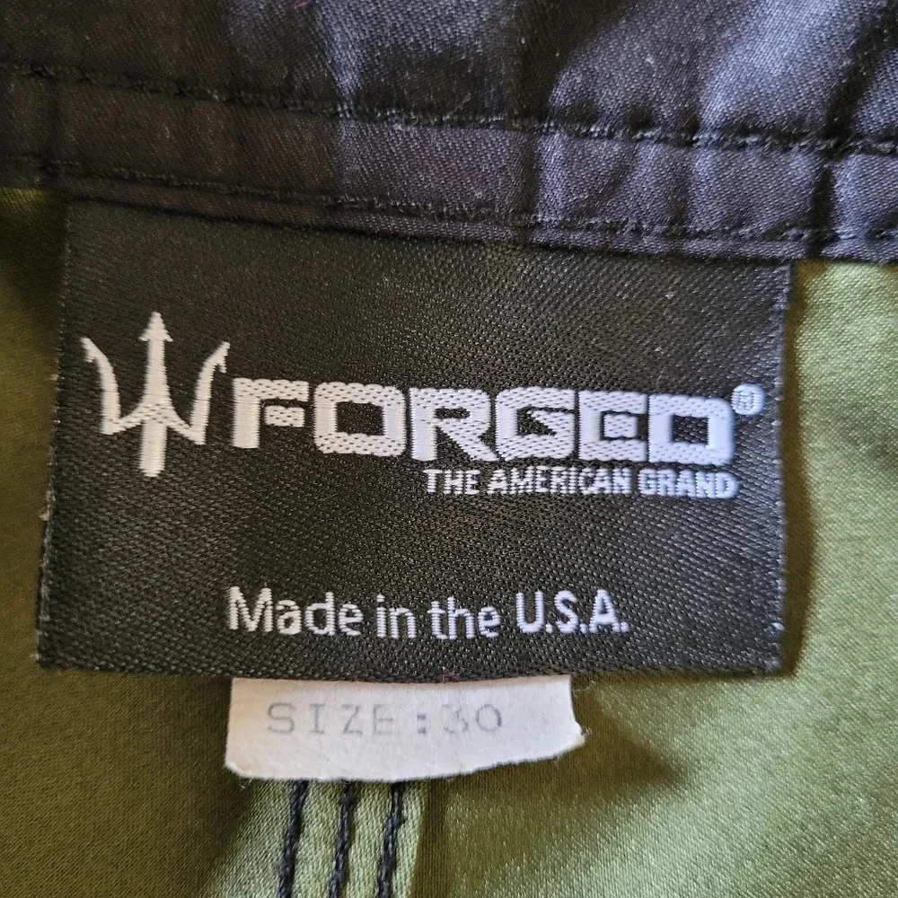 Forged Olive Green MOD Swimming Board Shorts Swimming Trunks Size Men's 30 Waist
